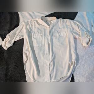 Off white button down
